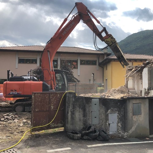 Demolizione realizzata a Vezzano